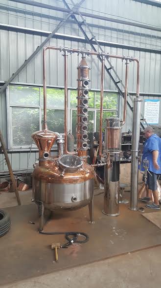 The Be All 500 liter Copper Double Dragon
