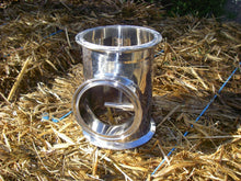 Load image into Gallery viewer, Stainless 4 x 4 x 3 Bubbletee, with Thermoport.
